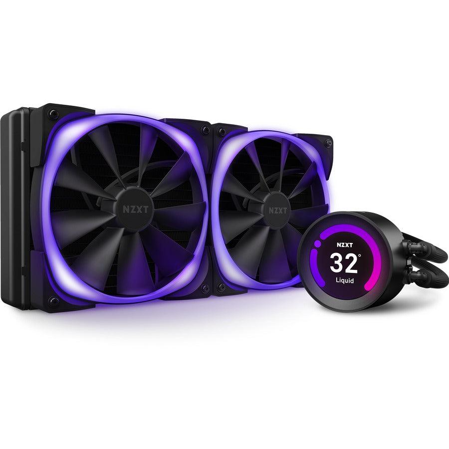 Nzxt Kraken Z Series Z63 280Mm - Rl-Krz63-01 - Aio Rgb Cpu Liquid Cooler - Customizable Lcd