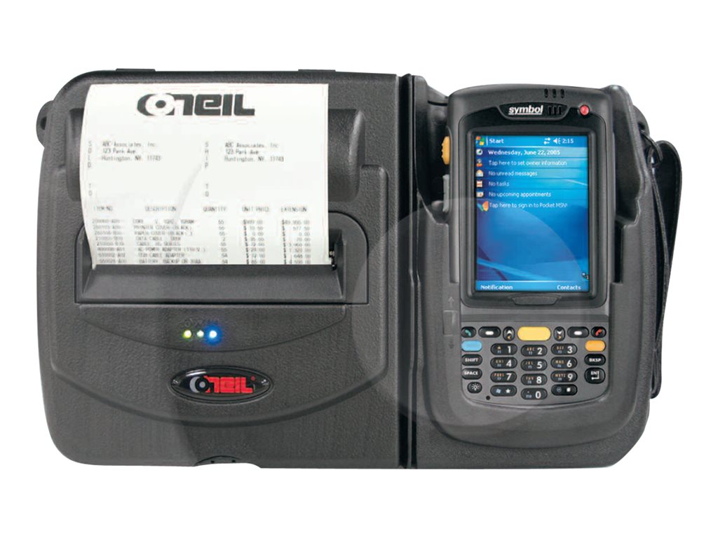 O'Neil PrintPAD MC70/75 - Receipt printer - direct thermal - Roll (4.4 in) - 203 dpi - up to 120.5 inch/min - Bluetooth,