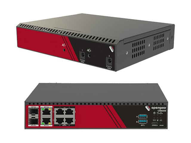 OPENGEAR Industrial Controller ARM CM8004 with RS232, 1GbE/SFP & USB 3.0 Ports