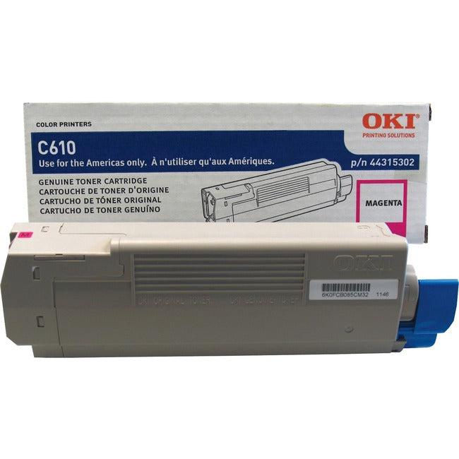 Oki C610 Magenta Toner For C610Cdn, C610Dn, C610Dtn, C610N, C610N Pen Printing S