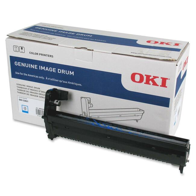 Oki Cyan Drum For C831Dn, C831N, Mc873Dn, Mc873Dnc, Mc873Dnx - 30K Image Drum