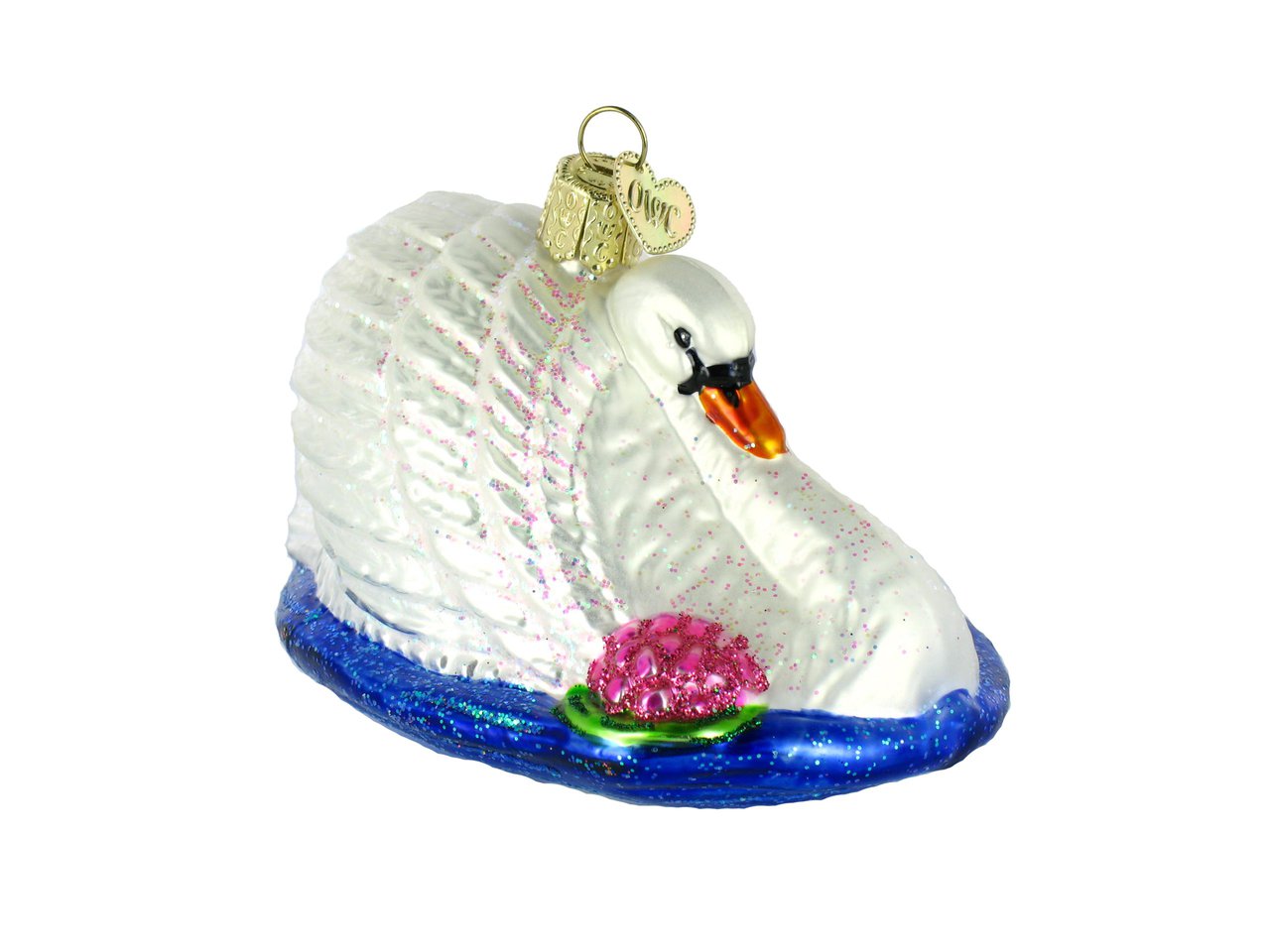 Old World Christmas Monet's Swan Ornament