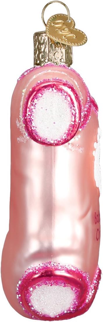 Old World Christmas Pink Baby Onesie