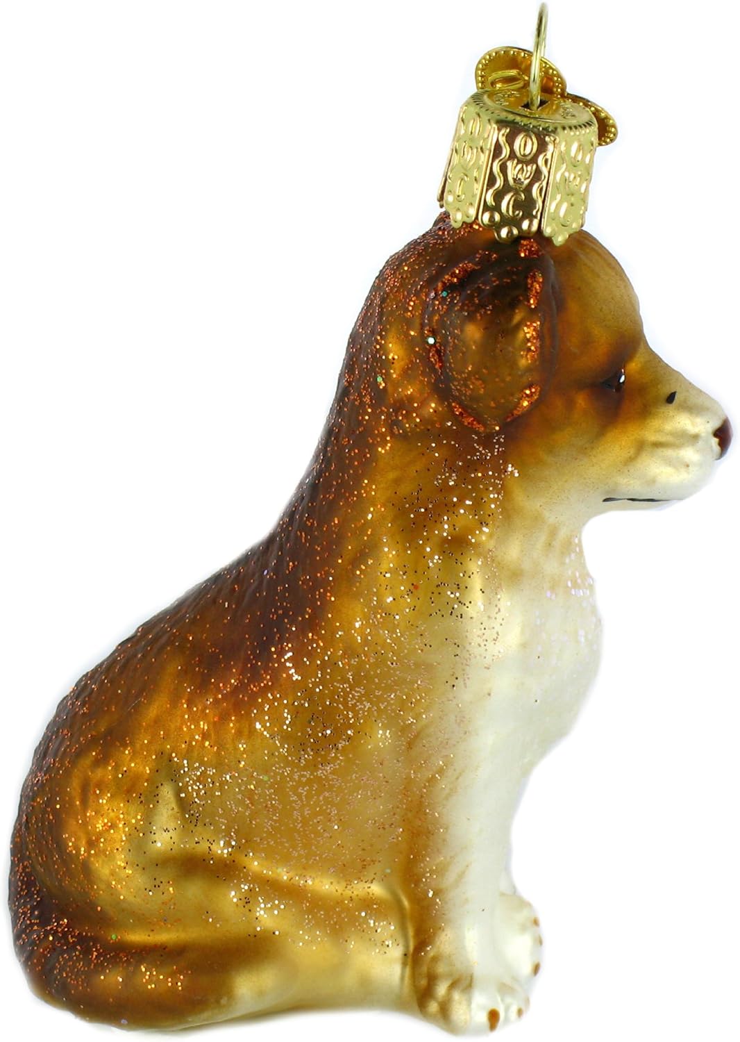 Old World Christmas Shepherd Puppy Christmas Ornament
