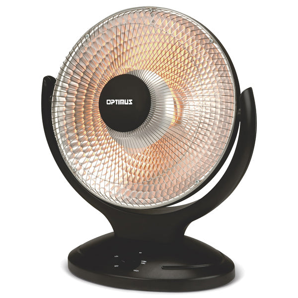 Optimus H-4430 900-Watt-Max 75deg Oscillating Radiant Heater with Tilt and
