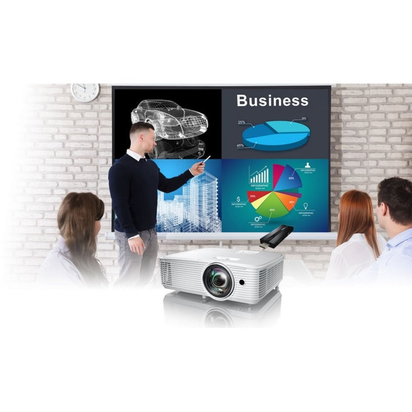 Optoma W319ST 3D Short Throw DLP Projector - 16:10