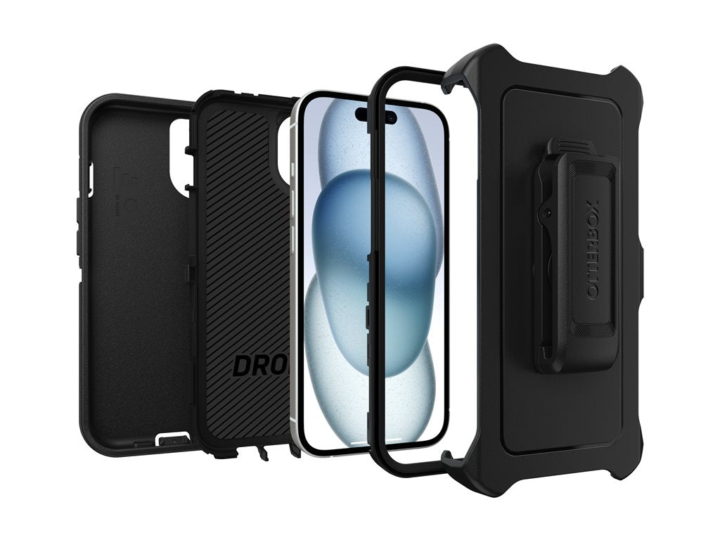 OtterBox Defender SmartSled - Back cover for cell phone - for Apple iPhone 13, 14, 15