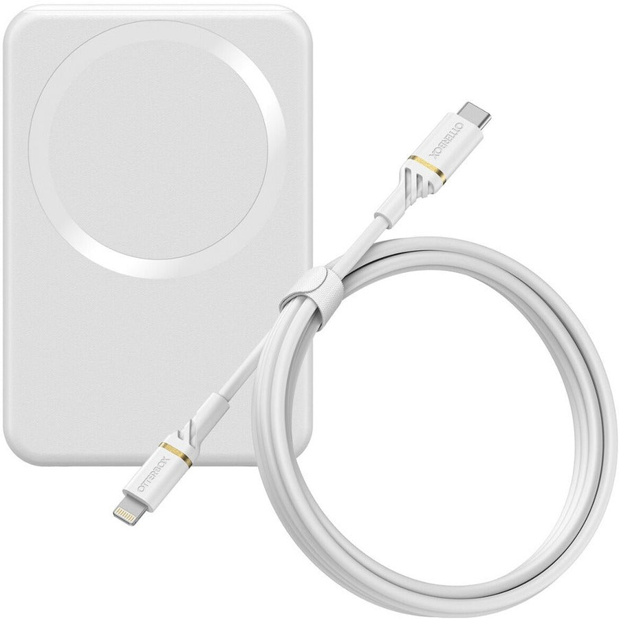 OtterBox Wireless Power Bank For Magsafe 5000mAH - 7.5W - For iPhone, USB Type C Device -