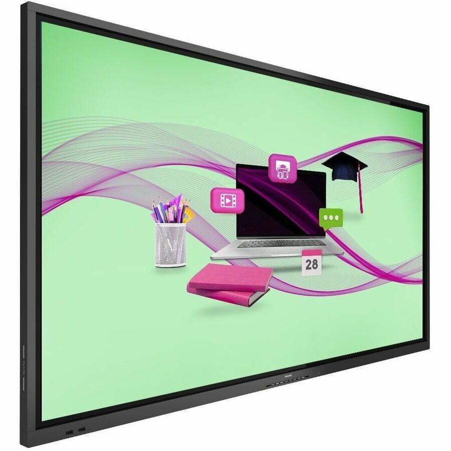 PHILIPS 65Inch UHD 20-Point Touch Display 18/7 Commercial Use