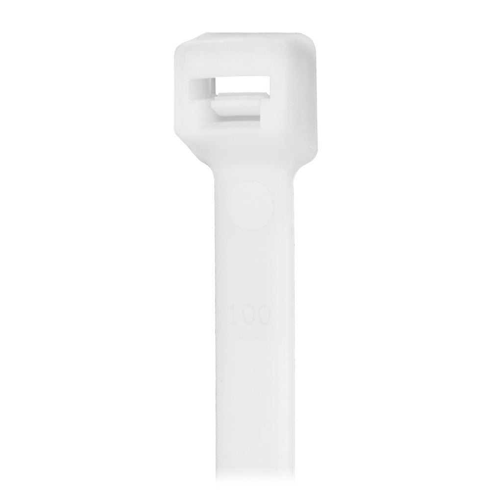 Pacer 14" Cable Tie - Natural Color - 50lb Tensile Strength - 4" Bundle Diameter - 100