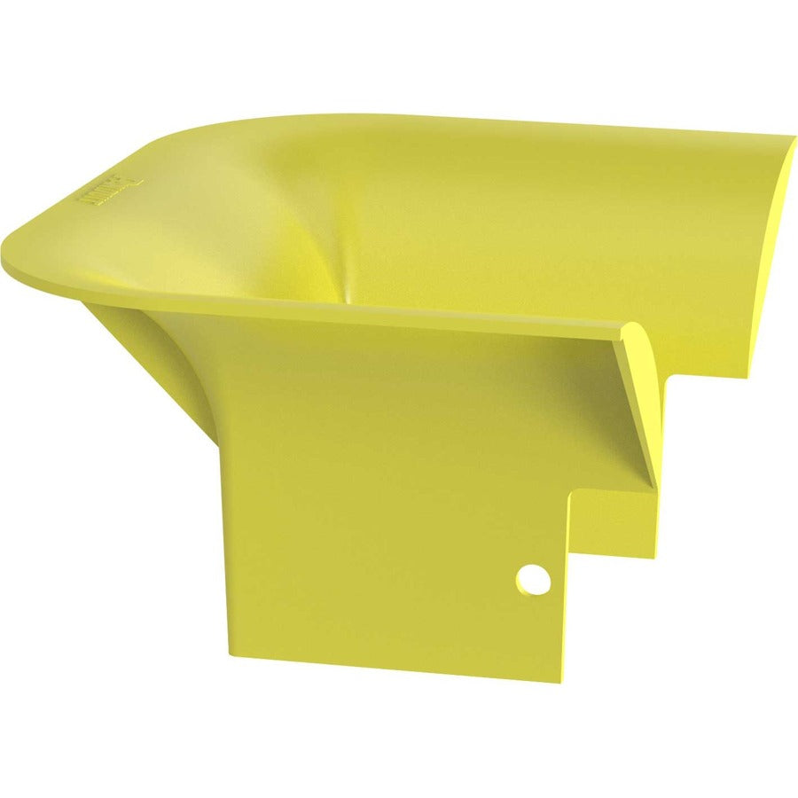 Panduit 3-Sided Vertical Tee Trumpet Spillout, Yellow