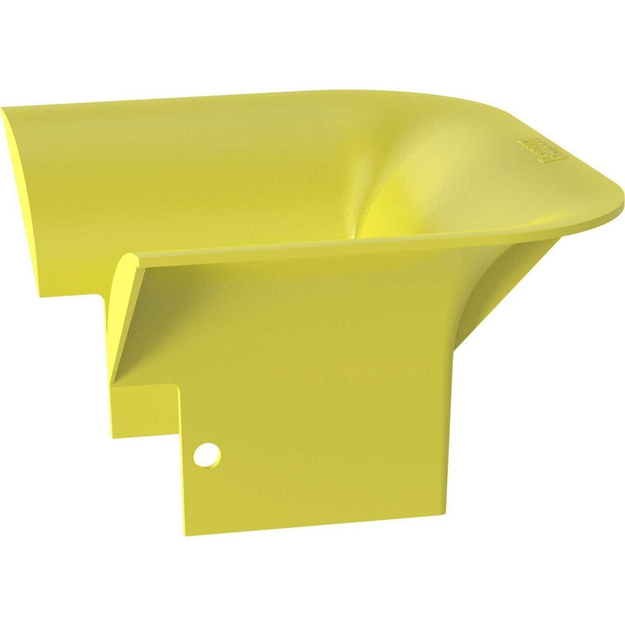 Panduit 3-Sided Vertical Tee Trumpet Spillout, Yellow