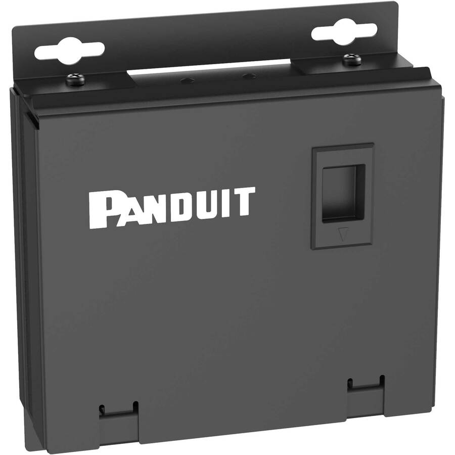 Panduit 6 Port Consolidation Point Box, Black CPB6BL