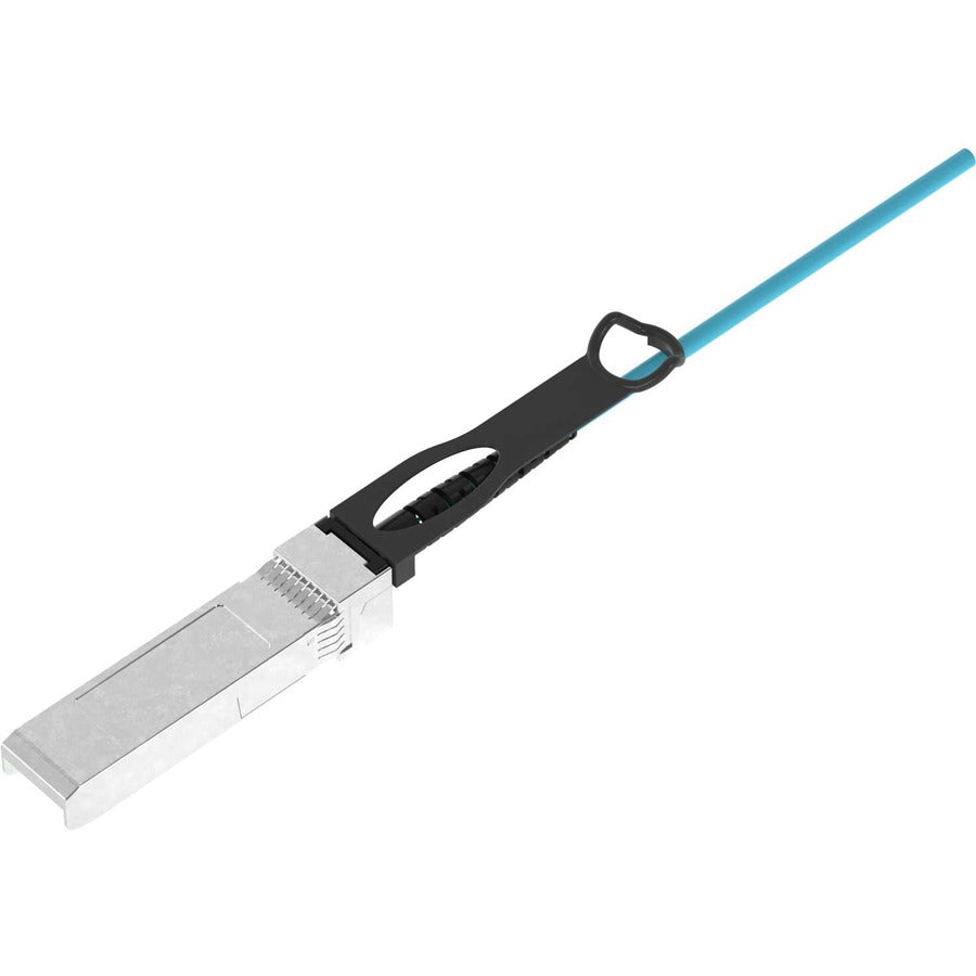 Panduit Active Optical Cable Assembly, SFP+ to SFP+, 10G, OM3, Aqua, 3 Meters AX23NSPSPAQM003