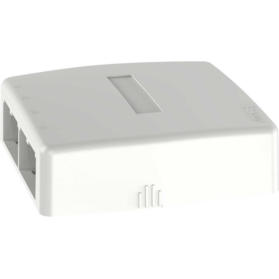 Panduit Cbxq4Iw-A Outlet Box White