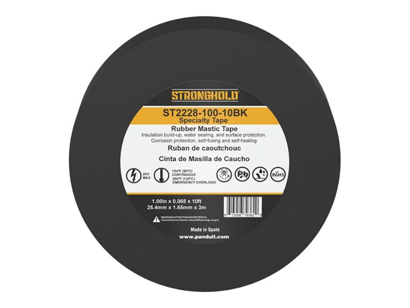 Panduit - Corrosion protection tape - 0.98 in x 10 ft - black ST2228-100-10BK
