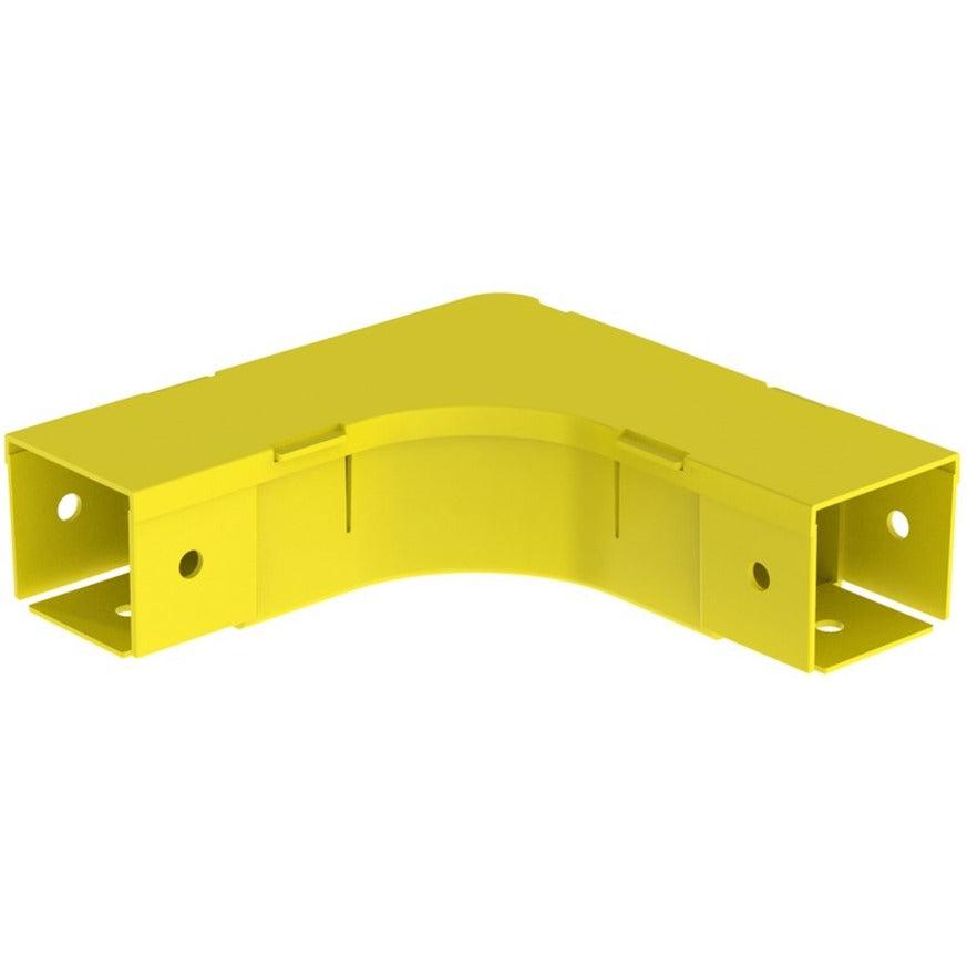 Panduit FiberRunner Horizontal Right-Angle, 2x2, Yellow