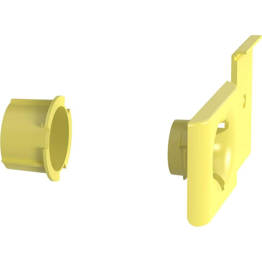 Panduit FiberRunner® 1-Port Spillout, Yellow