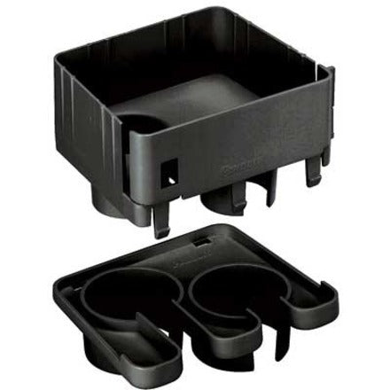 Panduit FiberRunner® 2-Port Spillout FRIDT4X4LBL