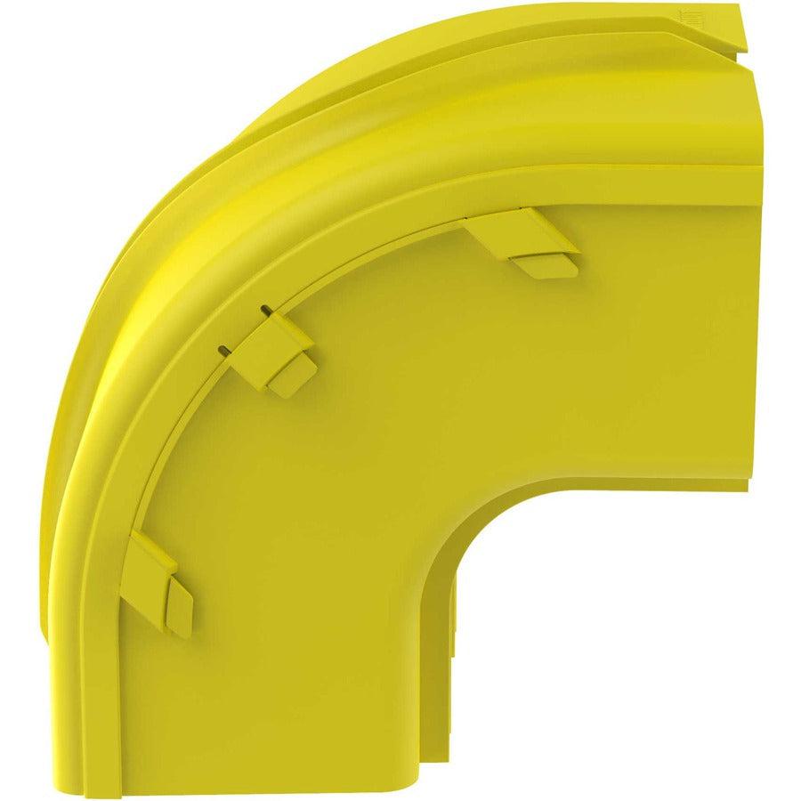 Panduit FiberRunner® Outside Vertical Right-Angle, 90°, 6x4, Yellow