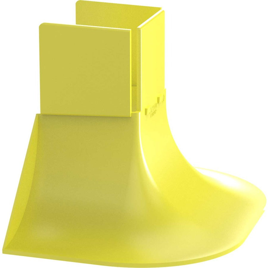 Panduit Fiberrunner&Reg; Bend Radius Control Trumpet, 2X2, Yellow