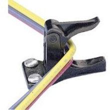 Panduit Harness Corner Post, .75" (19.1mm) Bundle, #8 Screw (M4), Low, Black.
