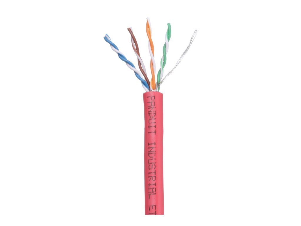 Panduit IndustrialNet - Bulk cable - 1000 ft - 0.3 in - foiled unshielded twisted pair (F/UTP) - CAT 5e - CMX/CMR - outdoor, IFRH5C04BL-UG-S