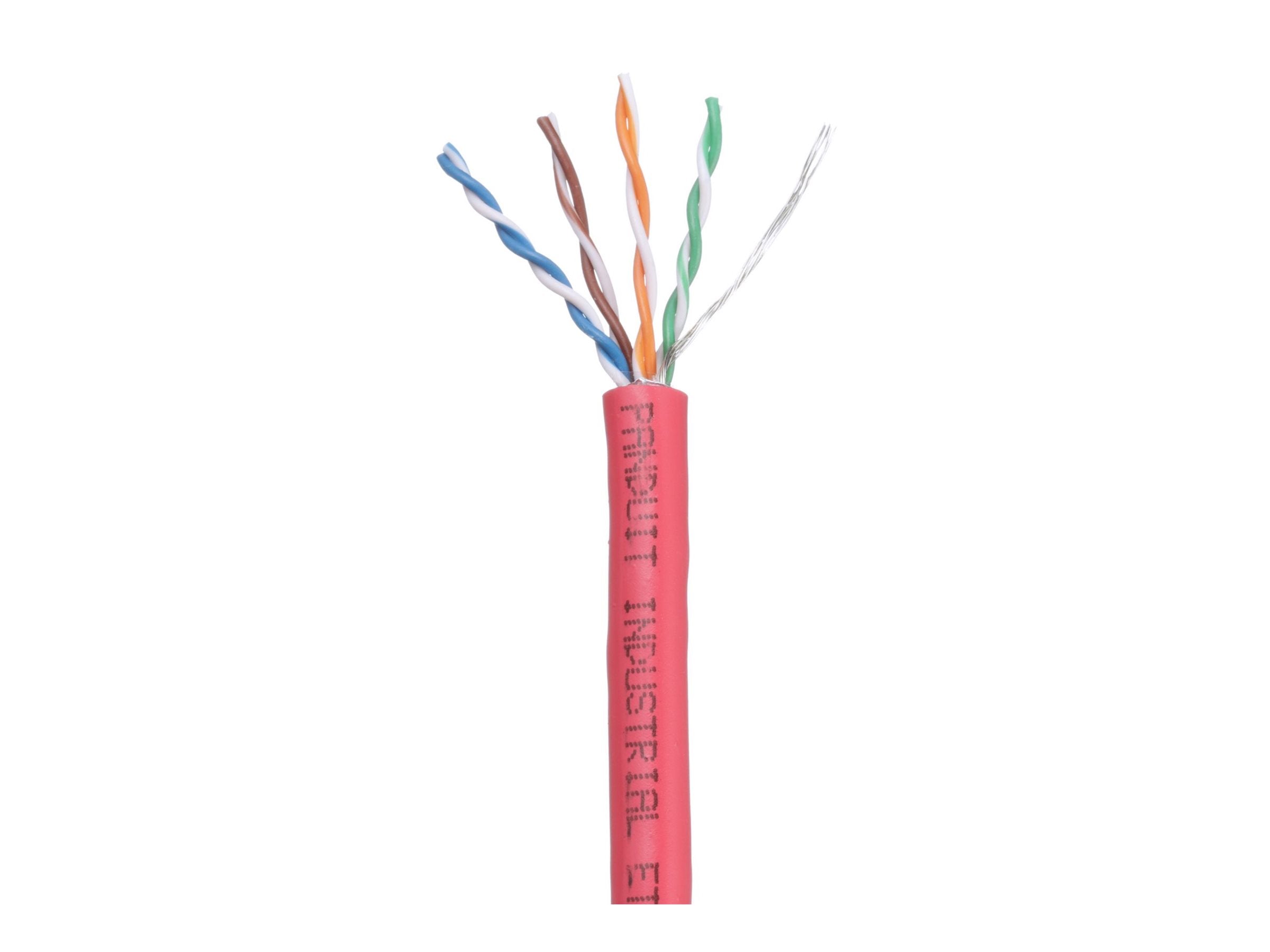 Panduit IndustrialNet - Bulk cable - 1000 ft - 0.3 in - foiled unshielded twisted pair (F/UTP) - CAT 5e - CMX/CMR - outdoor, IFRH5C04BL-UG-S