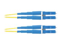 Panduit Opti-Core - Patch cable - LC single-mode (M) to LC single-mode (M) - 0.305 m - fiber optic - duplex - 9 / 125 micron F92ERLNLNSNF001