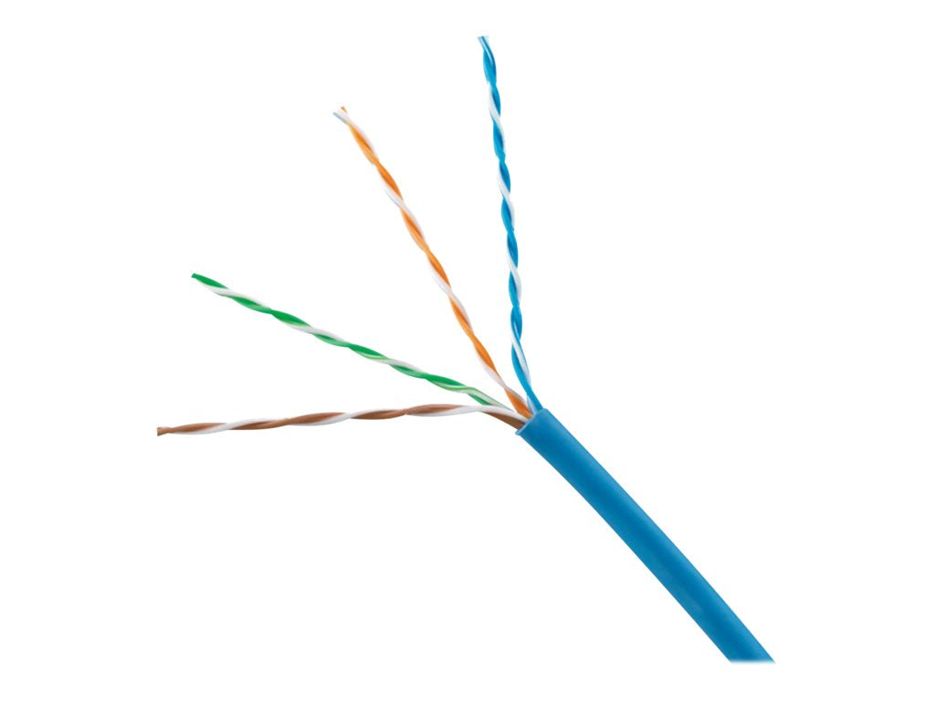 Panduit Pan-Net TX6 - Bulk cable - 1000 ft - 0.2 in - UTP - CAT 6 - IEEE 802.3af/IEEE 802.3at/IEEE 802.3bt - CMP - indoor, plenum, PUP6C04RD-W