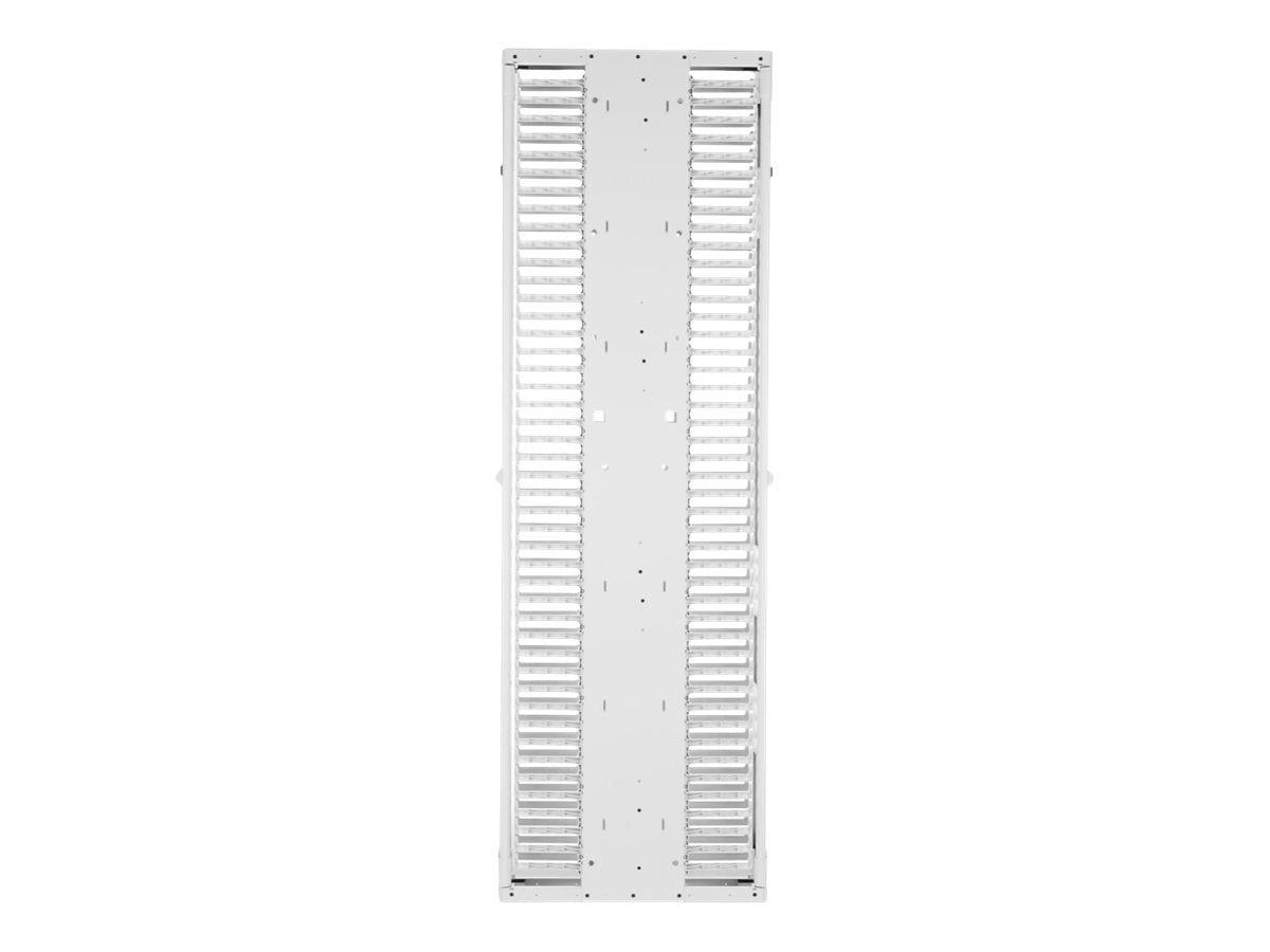 Panduit PatchRunner 2 Enhanced - Cable management rack (vertical) - dual sided - white - 52U - 19/23"" PE2VD0896WH