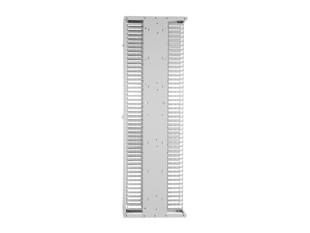 Panduit PatchRunner 2 Enhanced - Rack cable management panel (vertical) - white - 45U PE2VSD12WH