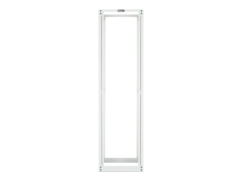 Panduit - Rack open frame - 4-post - white - 45U - 23",Panduit - rack - 45U" R4P42CNWH