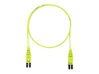 Panduit Signature Core - Patch cable - LC multi-mode (M) push/pull to LC multi-mode (M) push/pull - 11 m - 0.1 in - fiber optic FW2ERQ1Q1NNM011