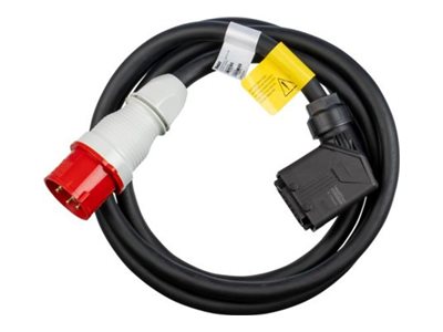 Panduit SmartZone G5 - Power cable - IEC 60309 3P+N+E (P) to power (P) - AC 415 V - 32 A - 10 ft - black UPDUCRD1