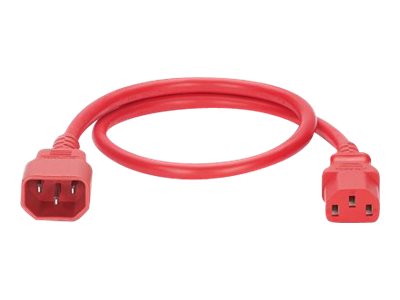 Panduit SmartZone G5 - Power cable - IEC 60320 C14 straight to power IEC 60320 C13 straight - AC 250 V - 10 A - 3 ft -