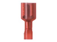 Panduit StrongHold - Female disconnect - loose piece - red (pack of 50) EDNF18-188FIB-L