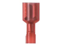 Panduit StrongHold - Female disconnect - red EDNF18-188FIB-Q