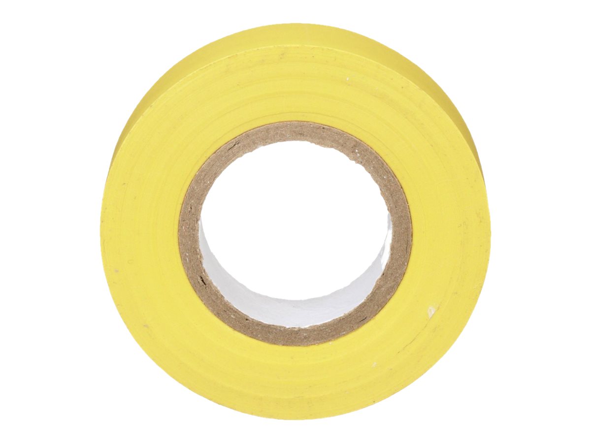 Panduit StrongHold ST17 Series - Electrical insulation tape - 0.75 in x 66 ft - polyvinyl chloride (PVC) - yellow ST17-075-66YL