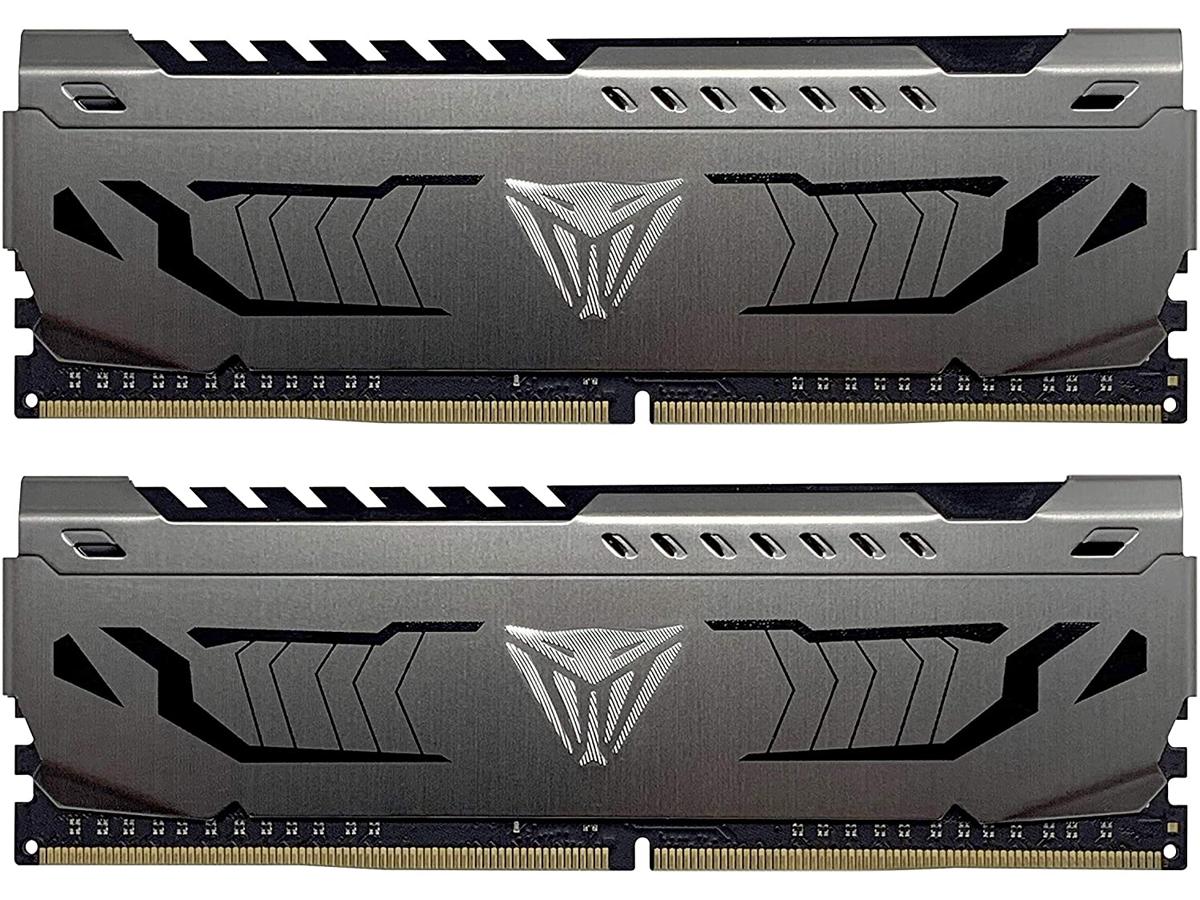 Patriot V4S 32GB(2 x 16GB) 3600MT/s CL18 Viper 4 Steel HS Dual Kit Memory