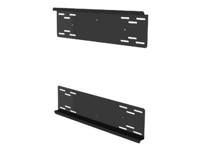 Peerless WSP756 - Mounting component (2 stud wall plates) - metal - gloss black - for Dedicated Full-Motion Plus Wall Mount SA752,