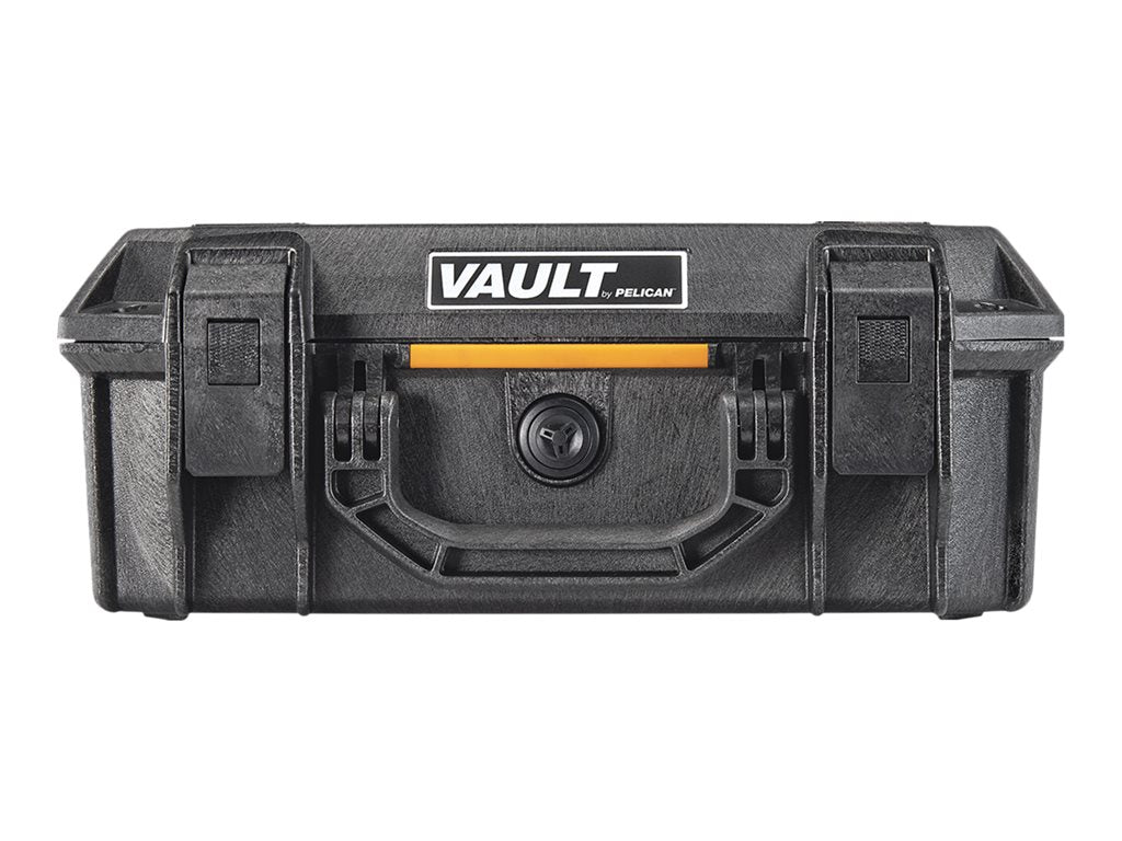 Pelican Vault V200 - Weapon case - rugged - stainless steel, polyurethane, ABS plastic, polyethylene, polymer - black