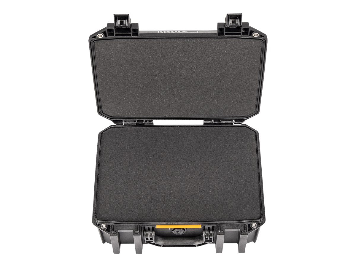 Pelican Vault V300 Large - Weapon case - rugged - stainless steel, ABS plastic, polyethylene, polymer - black VCV300-0020-BLK