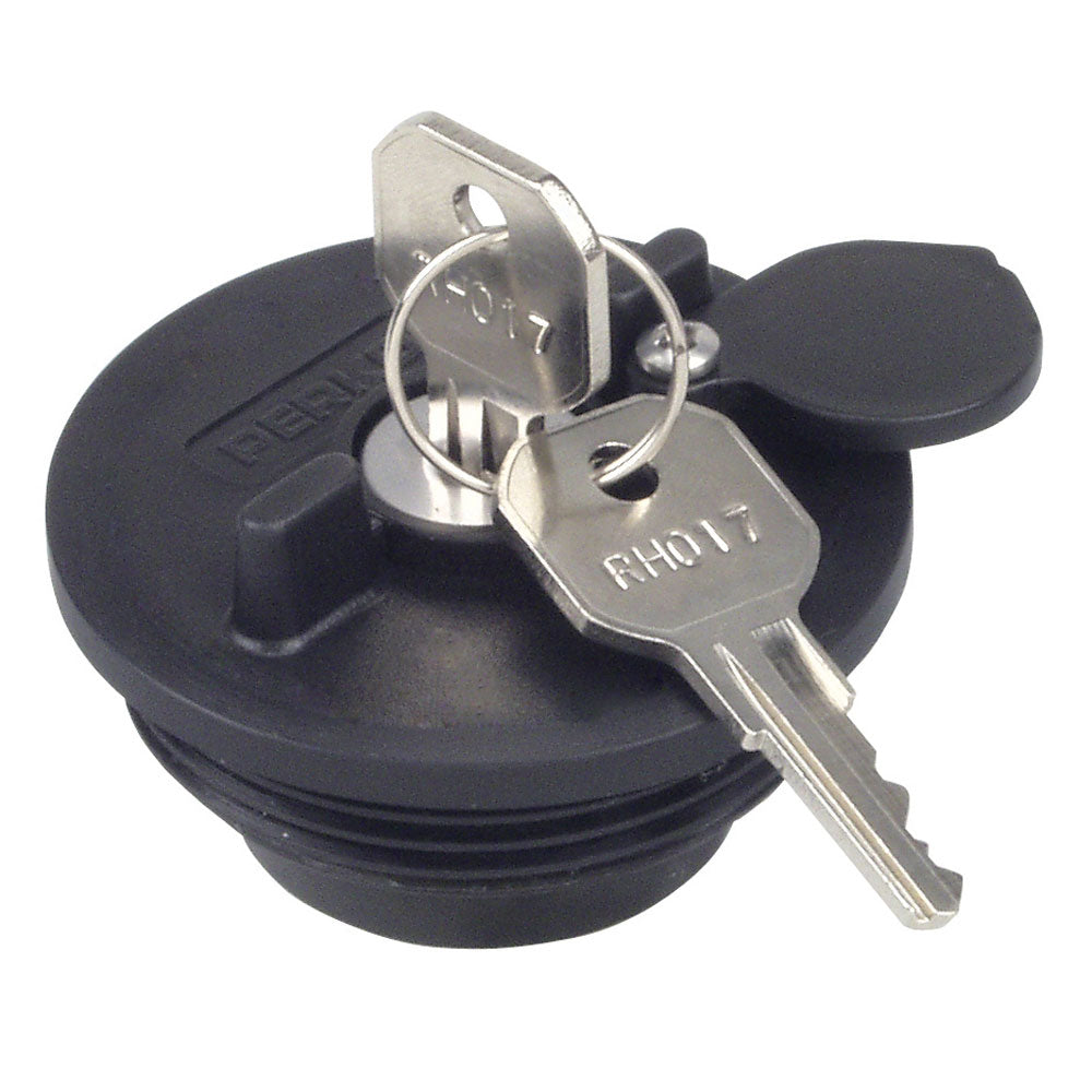 Perko Fuel System Locking Cap f/ 1-1/2" Non-Vented Fills - 0520 / 0527 / 0528 / 0557 /