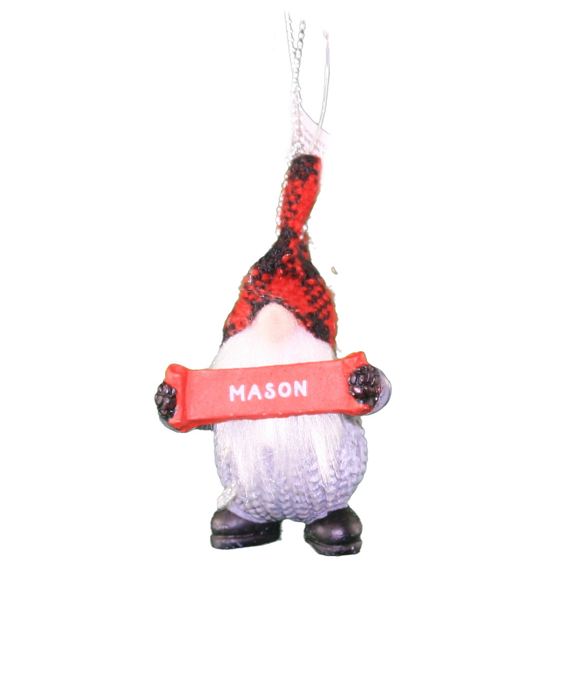 Personalized Gnome Ornament (Letters J-P) - Luke