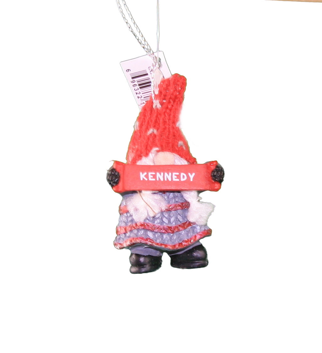Personalized Gnome Ornament (Letters J-P) - Luke