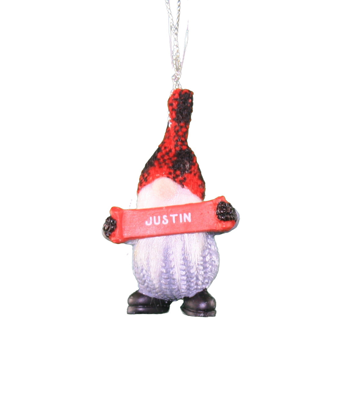 Personalized Gnome Ornament (Letters J-P) - Luke