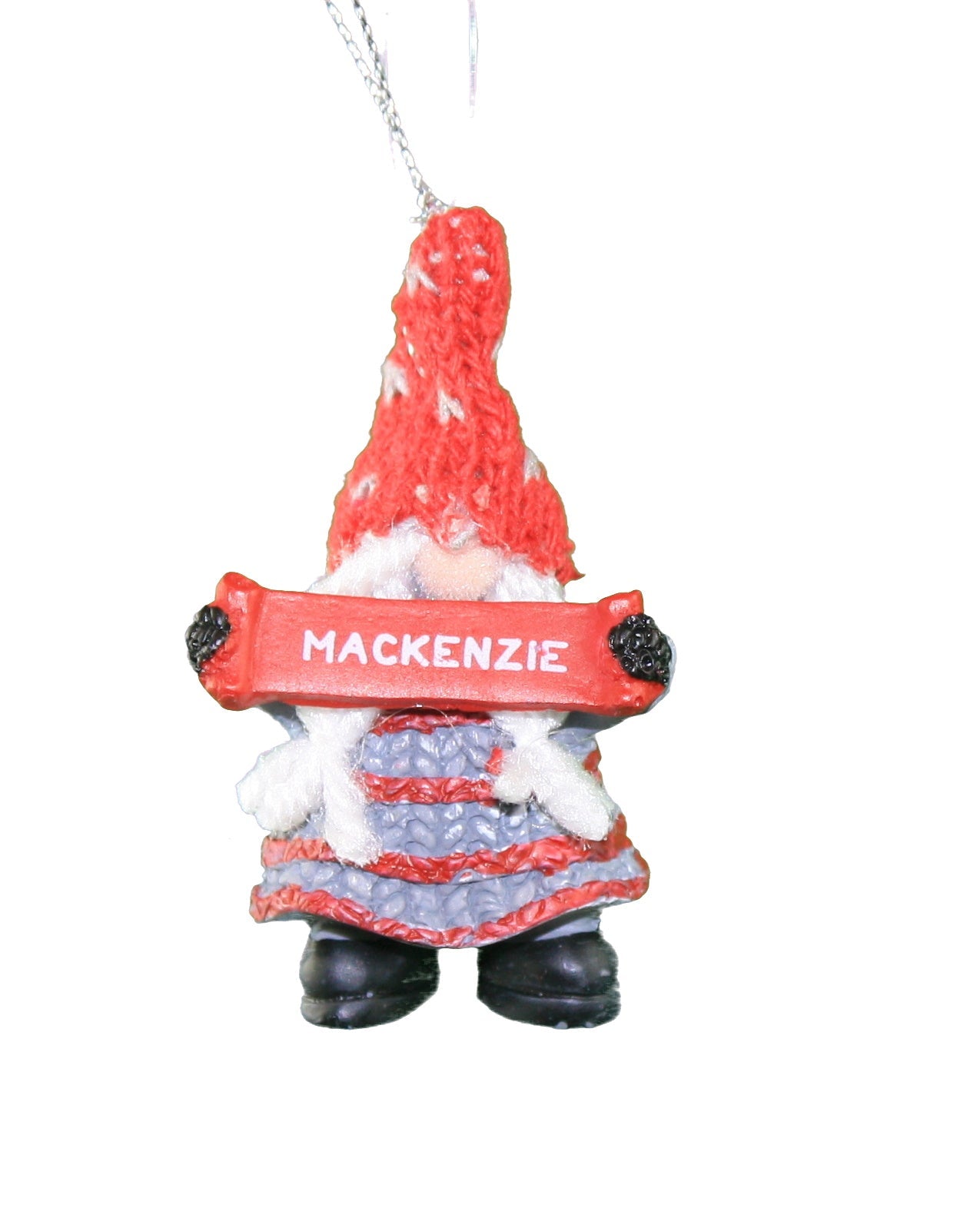 Personalized Gnome Ornament (Letters J-P) - Luke