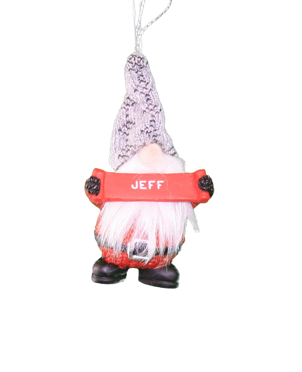 Personalized Gnome Ornament (Letters J-P) - Luke