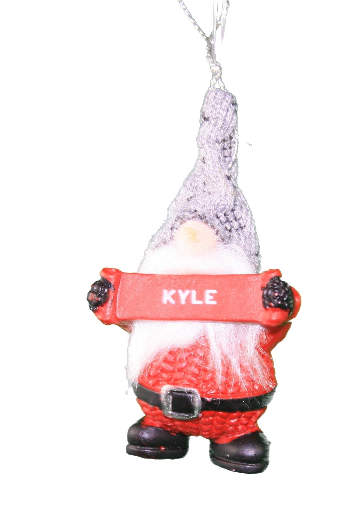 Personalized Gnome Ornament (Letters J-P) - Luke